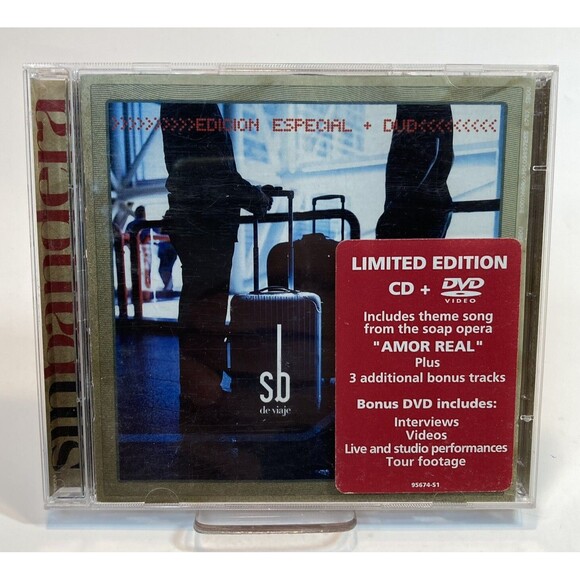 SIN BANDERA - De Viaje- Edicion Especial CD & DVD Limited Edition Set LAN 95674 - Picture 1 of 2